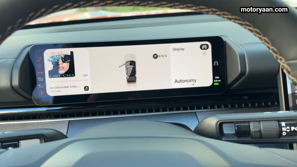 2026 Rivian R2 digital instrument cluster display