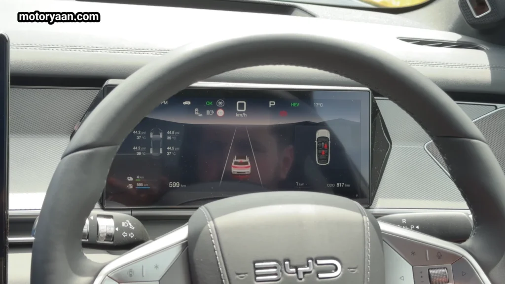 BYD Sealion 8 digital instrument cluster