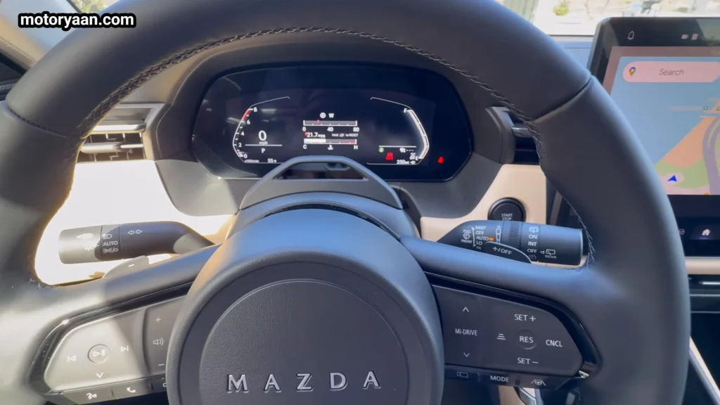 2026 Mazda CX 5 digital instrument cluster display