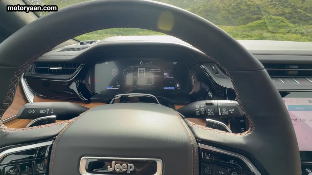 2026 Jeep Grand Cherokee L digital instrument cluster display