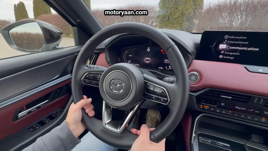 2026 Mazda CX 70 multifunction steering wheel