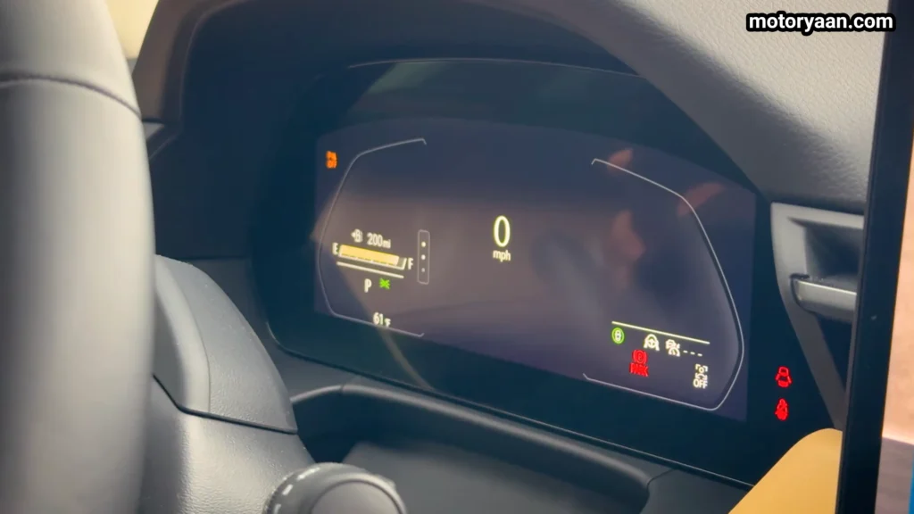 digital instrument cluster in the 2026 Mazda CX 5