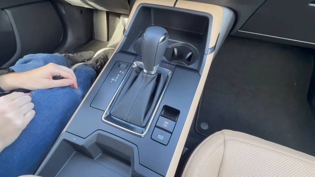 2026 Mazda CX 5 gear selector and center console