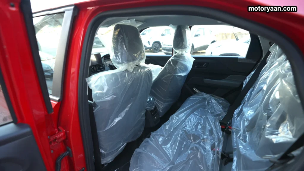 Tata Punch Adventure Variant front and rear seats cabin view
