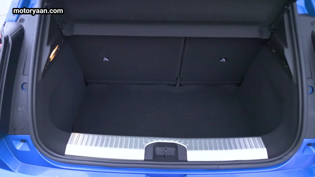 Alpine A290 boot space