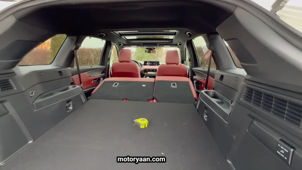 2026 Mazda CX 70 boot space view