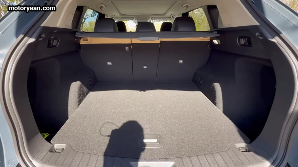 2026 Mazda CX 5 cargo area with seats up