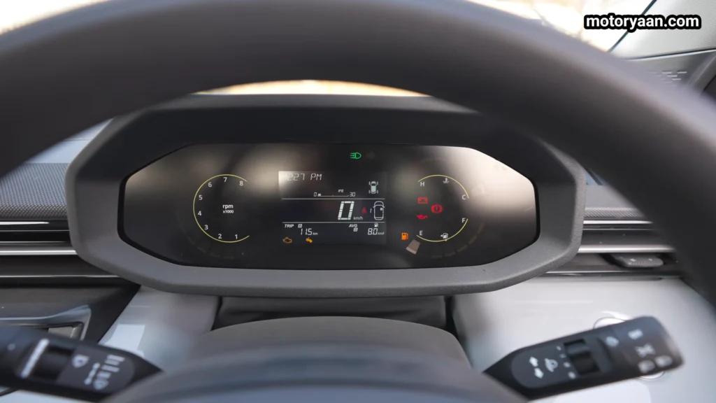 Digital Instrument Cluster Display