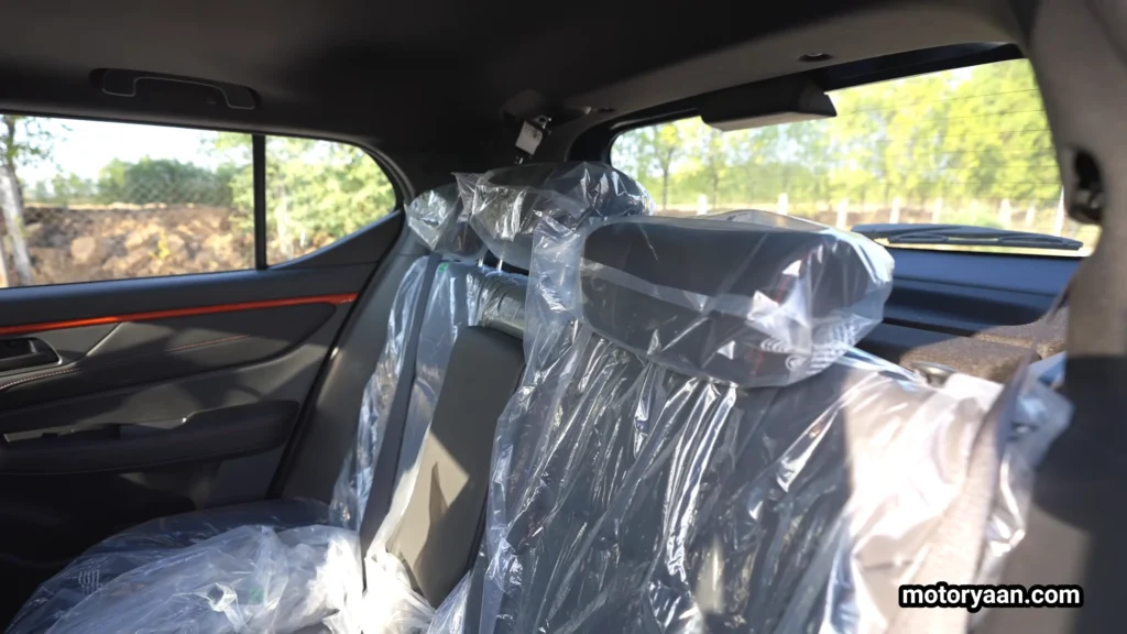 Honda Elevate Adventure Edition rear seating layout