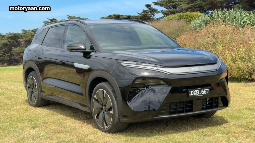 BYD Sealion 8 side and front three quarter profile