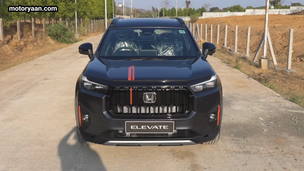 Honda Elevate Adventure Edition front design close up
