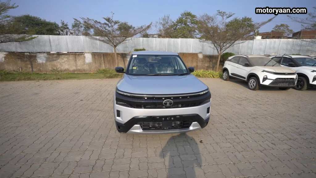 Side Profile of 2026 Tata Sierra Smart Plus Base Variant