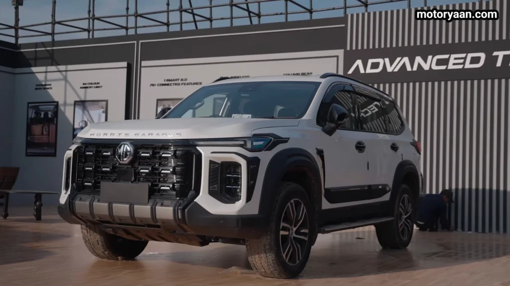 MG Majestor front three quarter angle