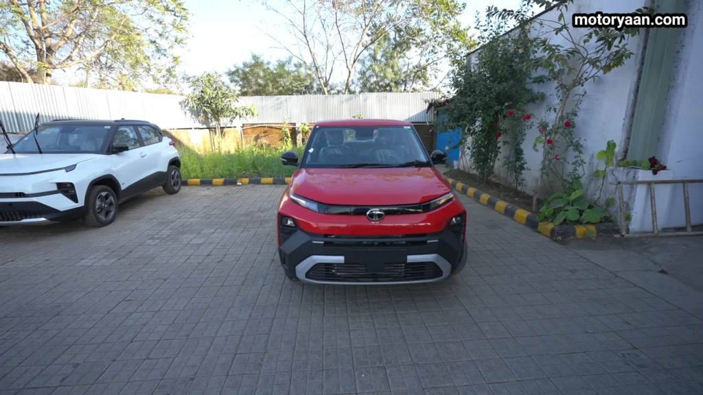 Full front view of Tata Punch Adventure Variant