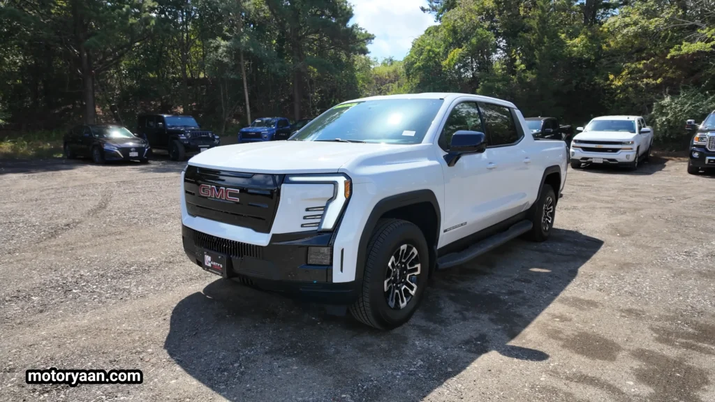 2026 GMC Sierra EV Elevation front and side profile