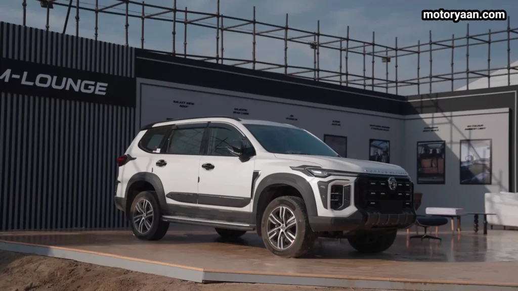 MG Majestor side profile with large wheels