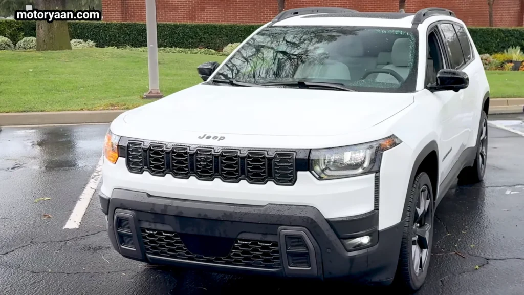 2026 Jeep Cherokee Hybrid front and side profile design