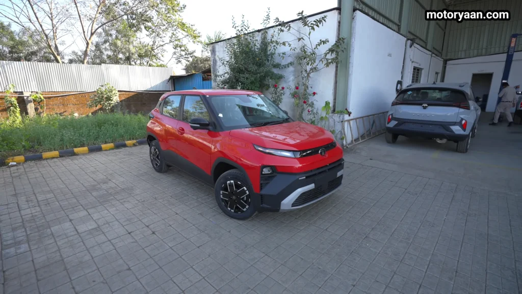 Tata Punch Adventure Variant front and full side profile