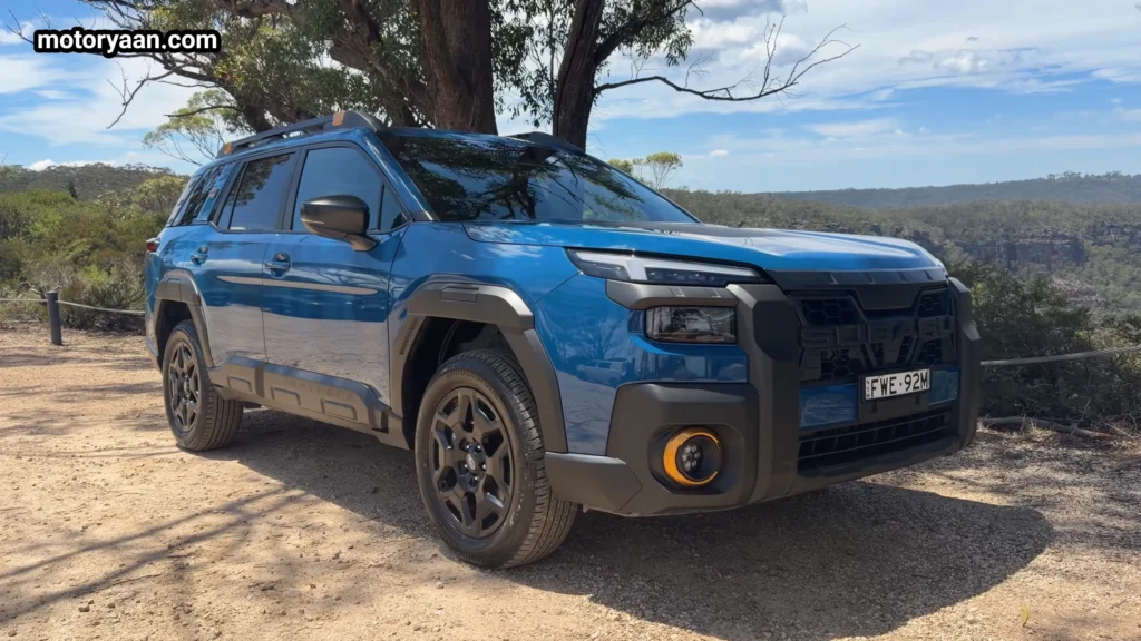 2026 Subaru Outback Wilderness opposite side profile highlighting body proportions