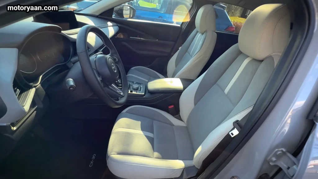 2026 Mazda CX30 Turbo front interior dashboard steering wheel center console