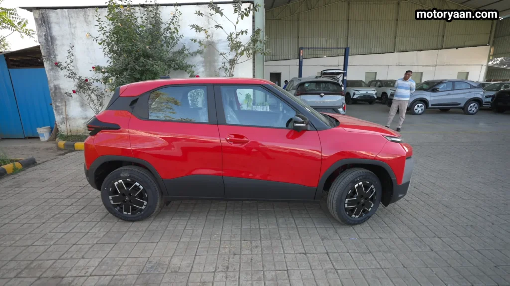 Tata Punch Adventure Variant complete side profile