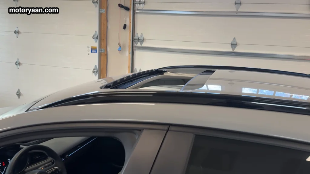 Sunroof on the 2026 Mazda CX30 Air Edition bringing natural light into the cabin