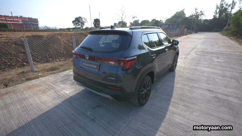 Honda Elevate Adventure Edition side and rear angle