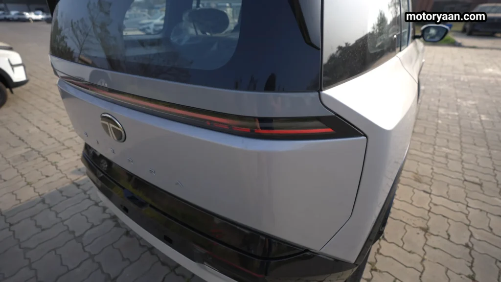 Rear Tail Lamp Close Up