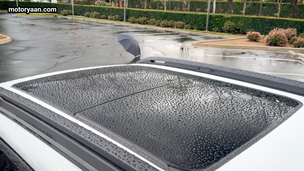 2026 Jeep Cherokee Hybrid panoramic glass sunroof