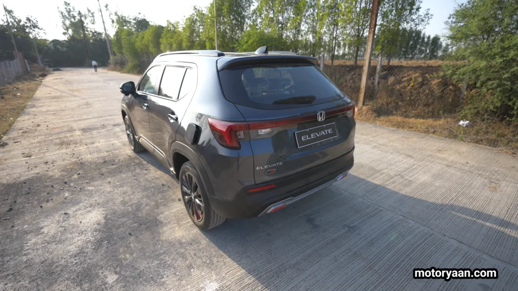 Honda Elevate Adventure Edition rear profile