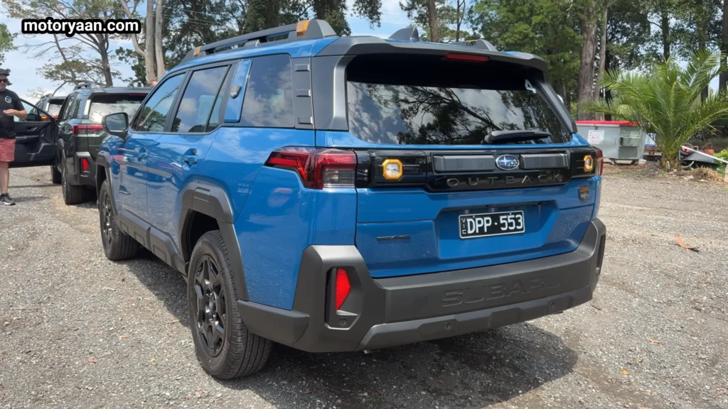 2026 Subaru Outback Wilderness rear three quarter view