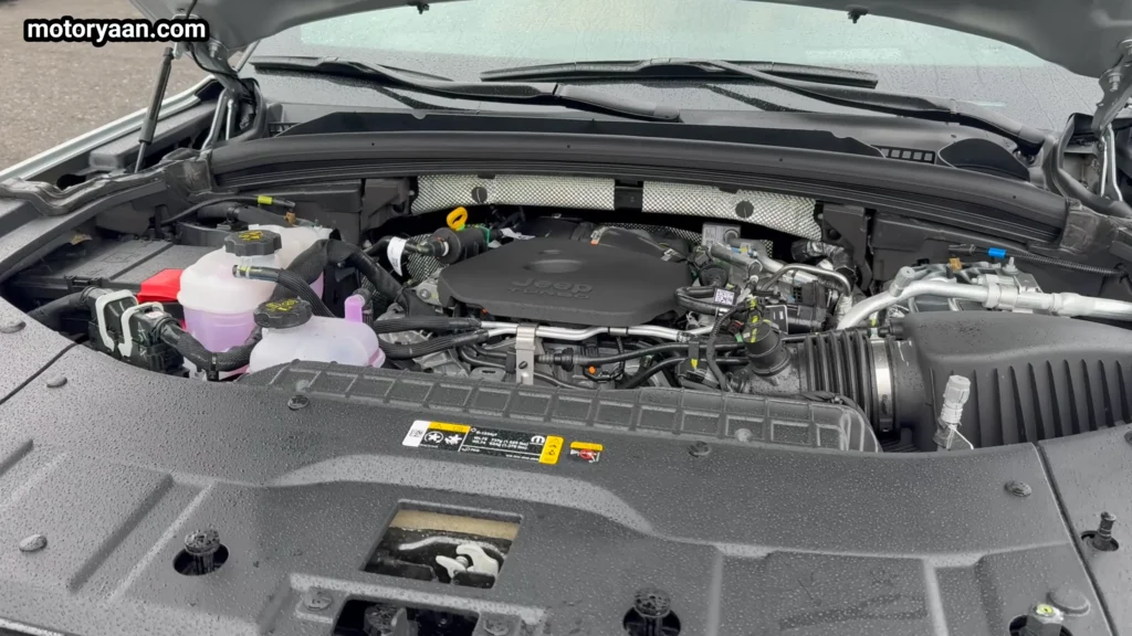 2026 Jeep Grand Cherokee L Hurricane 2.0 turbo engine bay