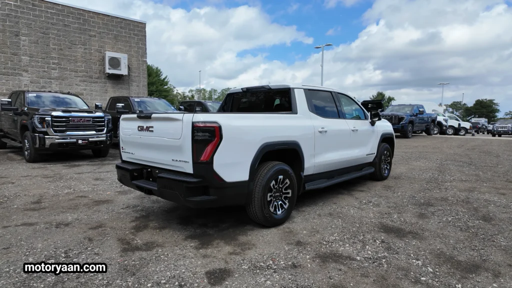 2026 GMC Sierra EV Elevation rear and side profile