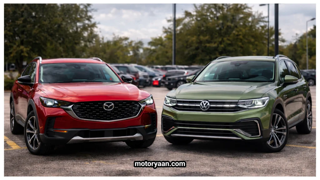 Mazda CX 50 Turbo vs Volkswagen Tiguan Turbo