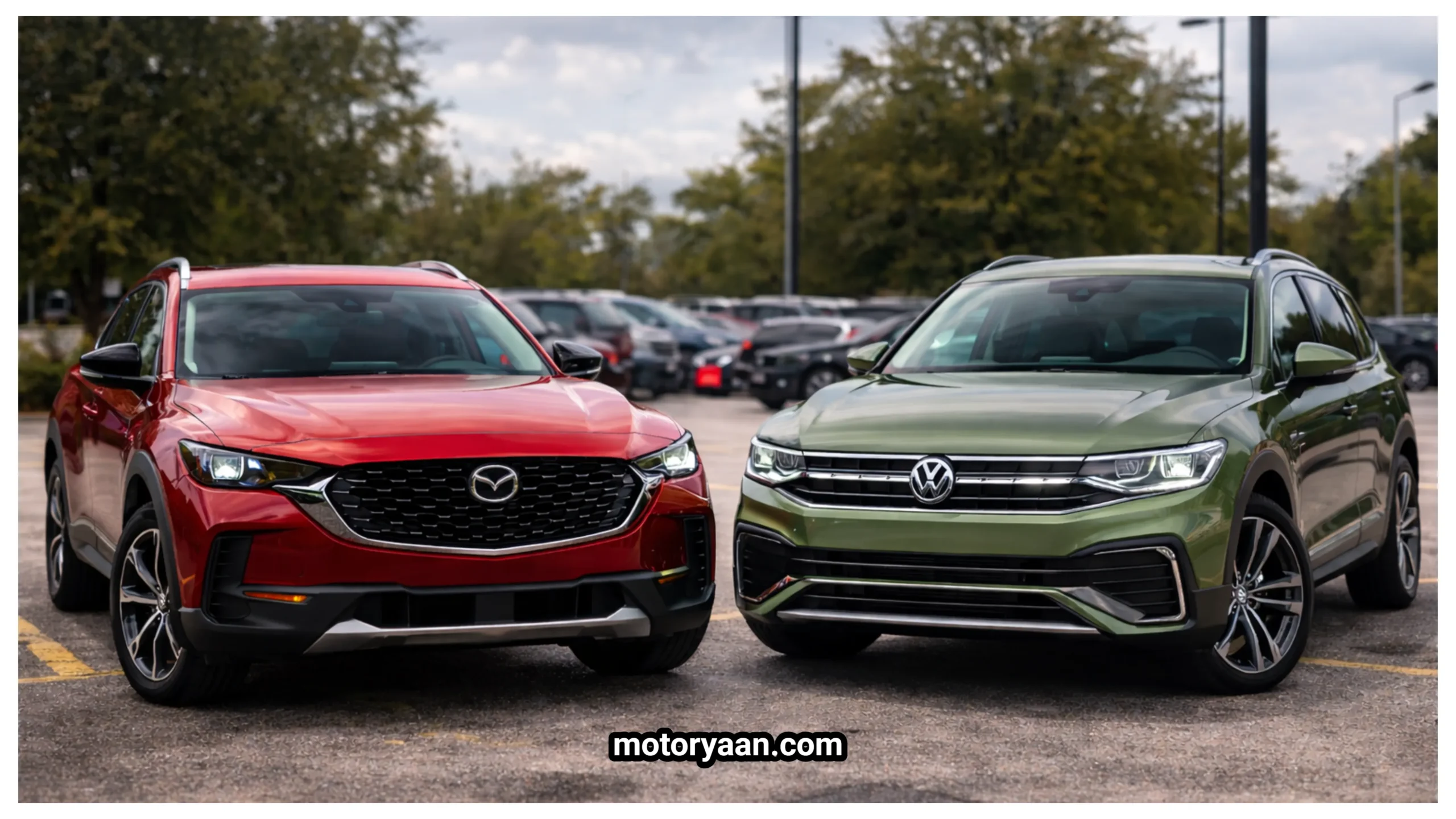 Mazda CX 50 Turbo vs Volkswagen Tiguan Turbo
