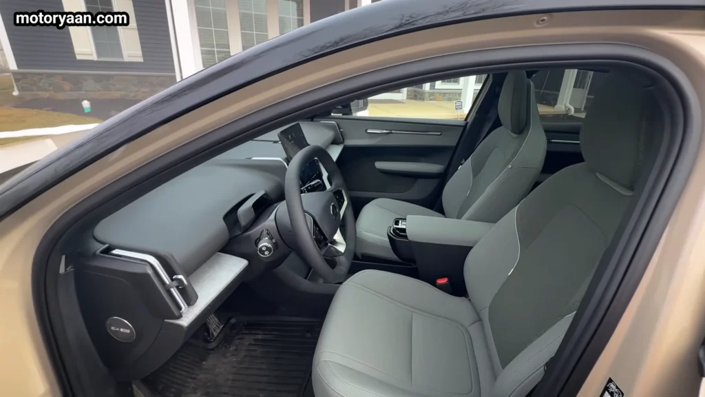 2026 Volvo EX30 Cross Country interior front seats cabin design