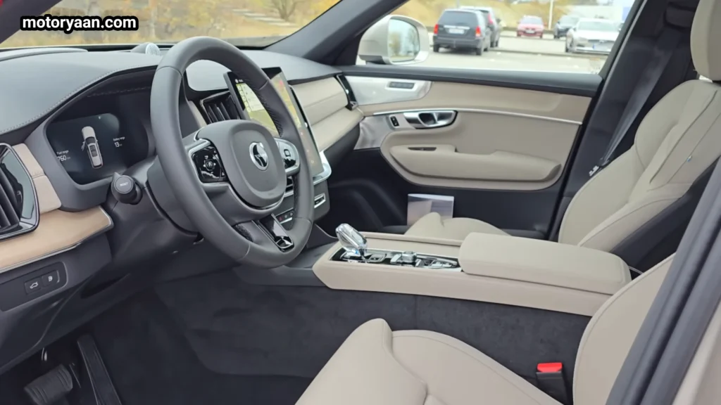 Volvo XC90 Front Interior Dashboard Layout