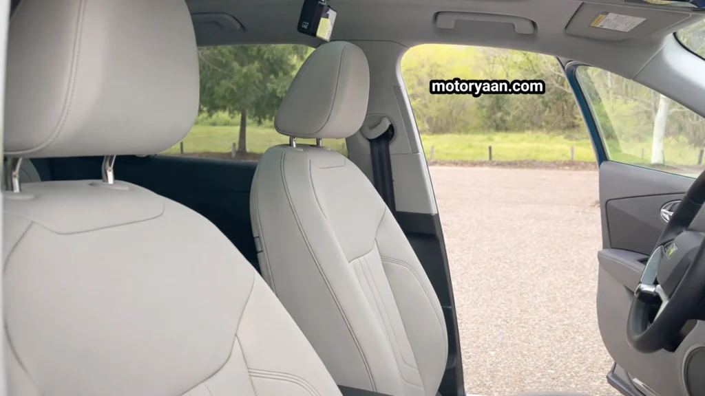 2026 Audi Q3 front seats and cabin interior with leather upholstery and center console