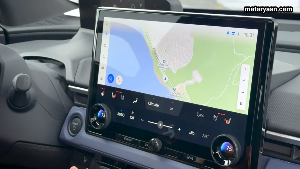 2026 Subaru Trail Seeker infotainment system display