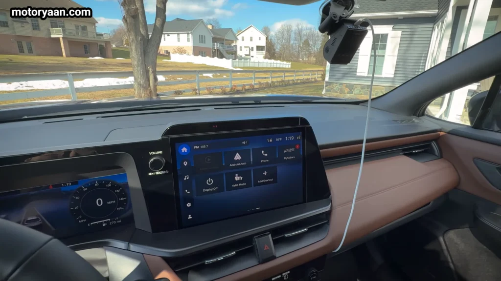 2026 Subaru Outback 12.1 inch infotainment system with Apple CarPlay