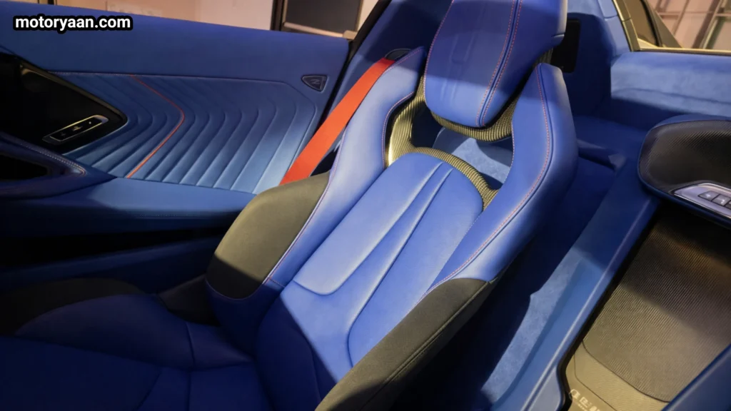 GT2 sport seats in 2027 Chevrolet Corvette Grand Sport interior