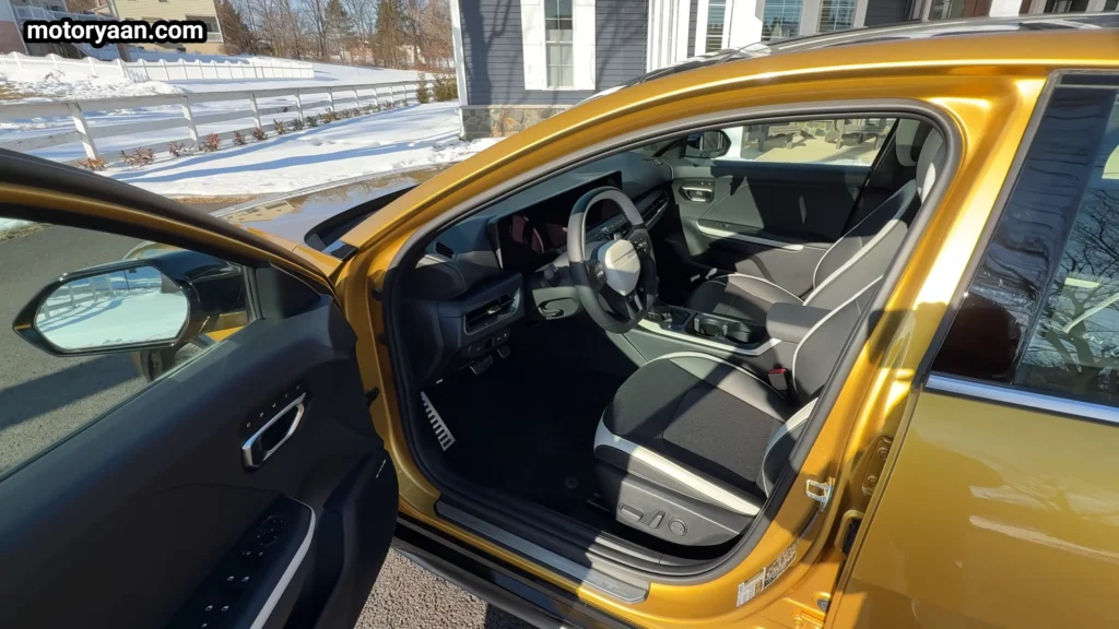 Front Interior of the 2026 Kia K4 GT Line