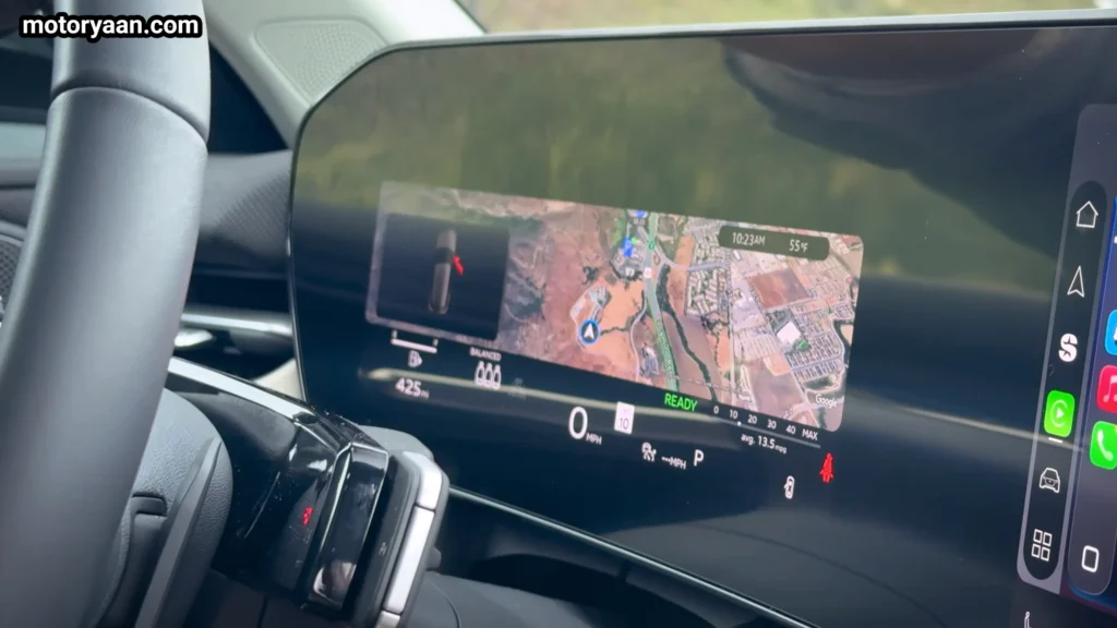 2026 Audi Q3 digital instrument cluster display showing driver information and vehicle data