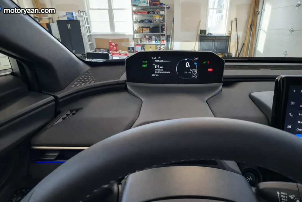 2026 Toyota bZ XLE Plus digital instrument cluster display