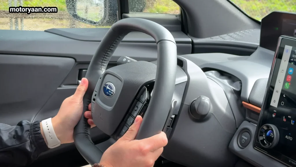 2026 Subaru Uncharted steering wheel mounted controls