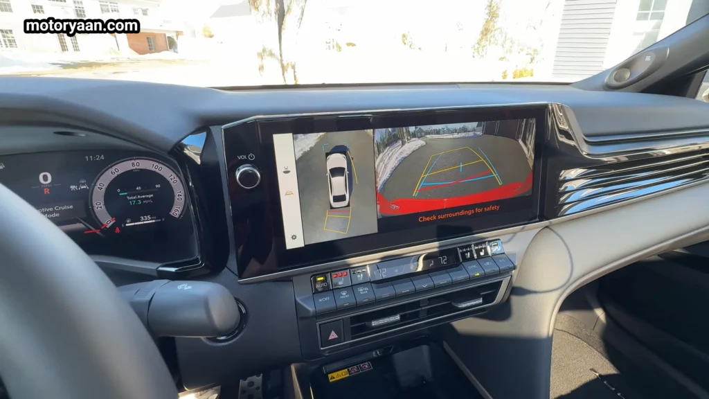 2026 Toyota Camry XSE AWD Infotainment and Climate Controls