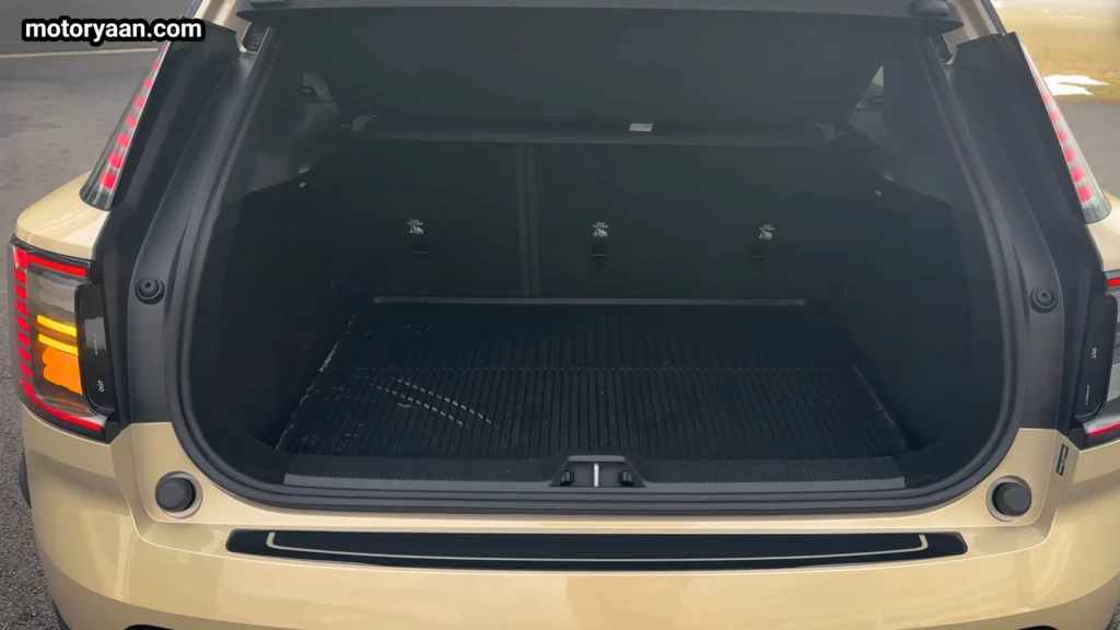 2026 Volvo EX30 Cross Country boot space cargo capacity