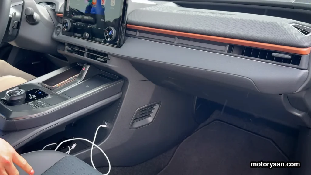 2026 Subaru Uncharted passenger side dashboard interior