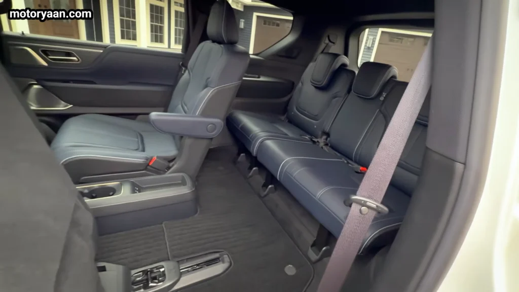 2026 Infiniti QX80 Sport third row seating space