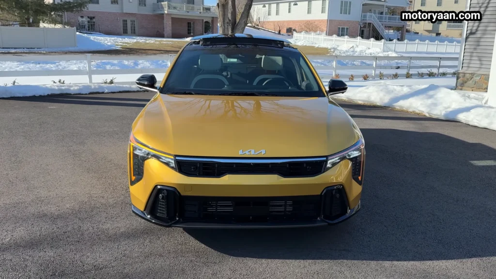 Complete Front Profile of the 2026 Kia K4 GT Line
